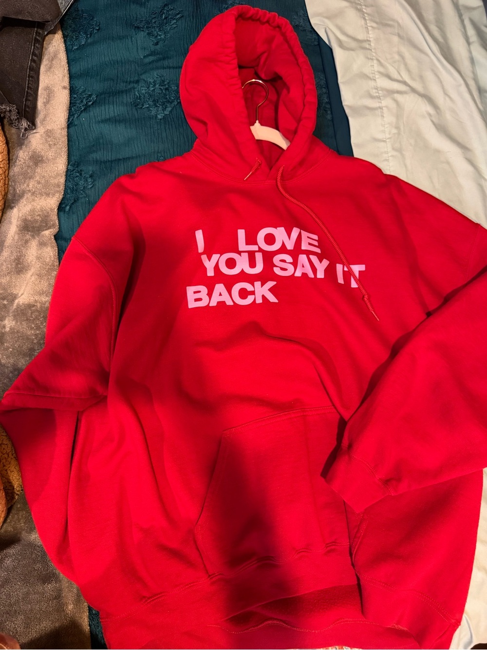 Lonely Ghost Hoodie- "I LOVE YOU SAY IT BACK"
